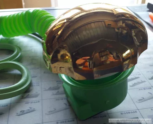 Automata kádszifon aranyozott