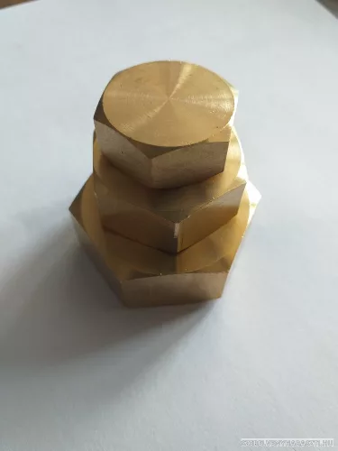 Réz kupak 1"