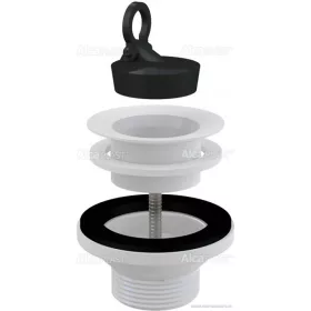 Mosdó leeresztő 5/4" műanyag ráccsal DN63