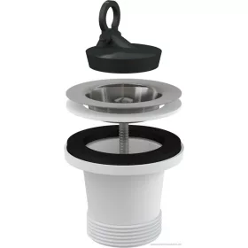   Mosogató leeresztő 6/4" magasított, rozsdamentes ráccsal DN70 