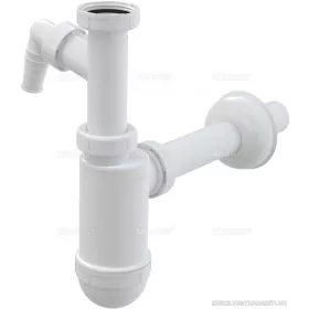   Mosdószifon DN32 csatlakozóval, 5/4" hollandi anyával