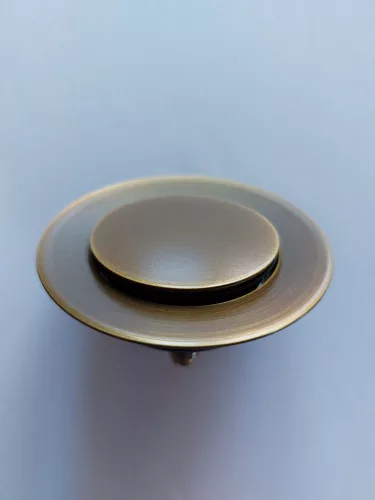 Automata kádszifon készlet, bronz-antic