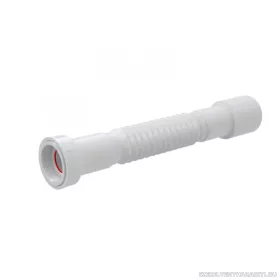   Flexibilis bekötőcső 6/4", szűkítővel 5/4"×50/40 műanyag