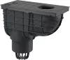 Univerzális esővíz elvezető 300×155/110 mm, függőleges, fekete