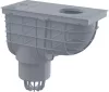 Univerzális esővíz elvezető 300×155/110 mm, függőleges, szürke