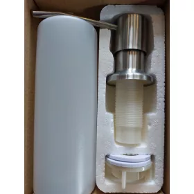 Szappanadagoló, krómozott, beépíthető, 320 ml-es