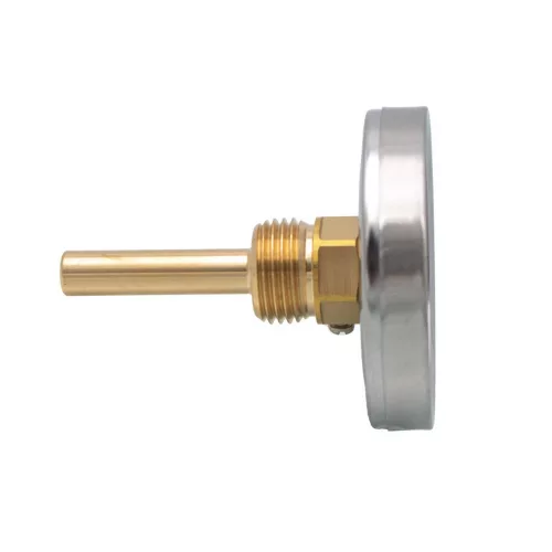 Axiális merülő hőmérő hátsó csatlakozással Ø 63mm/50mm 120°C