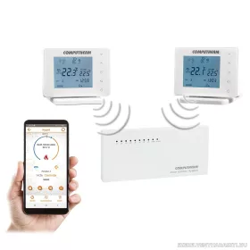  Computherm E800RF Wi-Fi termosztát vezeték nélküli érintőgombos vezérlővel