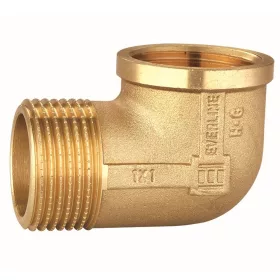 Réz könyök 5/4" KB