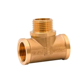 Réz T idom 1/2" BKB