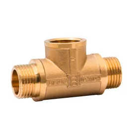 Sárgaréz T idom 3/4"KBK