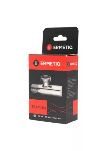 Sarokszelep kerámiabetétes 1/2"-3/8"
