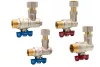 Sarok golyós 1/2-3/4" hollanderes kazánbekötő szett (2db 1/2" és 2db 3/4"KM) ER-CHS/4 (ERMETIQ)