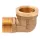 Sárgaréz könyök 1/2" KB