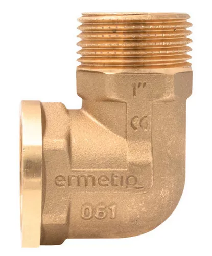 Sárgaréz könyök 3/4" KB