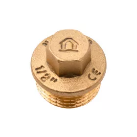 Sárgaréz dugó 1/2"