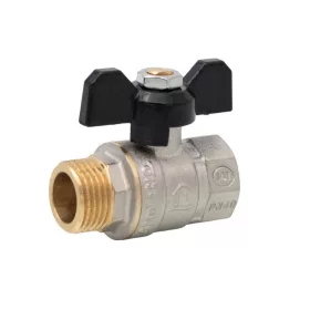   Golyóscsap 1/2"KB FIX pillangókaros (ERMETIQ) ER-DMF12A