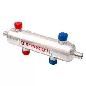   Hidraulikus váltó,4x1",inox,szigeteléssel,45kW, 4,8 m³/h