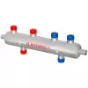 Hidraulikus váltó,6x1",inox, szigeteléssel,70kW,  6 m³/h