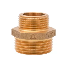Sárgaréz szűkítő közcsavar 1"x3/4" KK