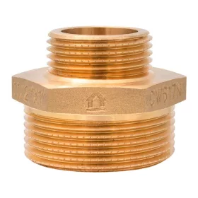 Sárgaréz szűkítő közcsavar 6/4"x1" KK