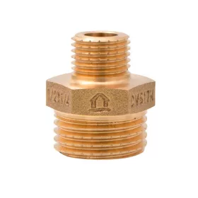 Sárgaréz szűkítő közcsavar 1/2"x1/4" KK 