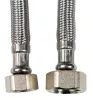 Flexibilis bekötőcső vízhez inoxal 1/2"-3/8" 30cm BB