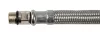 Flexibilis csapbekötőcső vízhez inoxal 80cm+17mm 1/2"BM