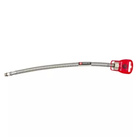   Flexibilis csapbekötőcső vízhez inoxal 50cm+17mm 3/8"BM