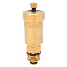   Automata légtelenítő szelep egyenes 1/2" 120C 10bar visszacsapó szeleppel