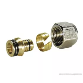   Eurokónuszos csatlakozó 3/4", 16 mm-es ötrétegű csőhöz