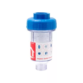   Poharas vízszűrő mosógéphez 3", 3/4"-es bekötéssel, polifoszfátos