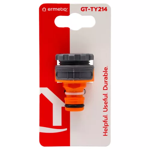 Csapcsatlakozó 1/2" - 3/4" BM + szűkítő PLUS