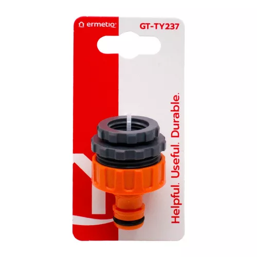 Univerzális csapcsatlakozó 1/2 - 3/4 - 1"BM+2db szűkítő ECO