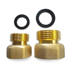 Hollanderes réz csatlakozó 1/2"-1/2"KB
