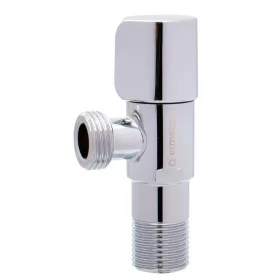 Kerámia betétes INOX sarokszelep 1/2" MODERN