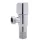 Kerámia betétes INOX sarokszelep 1/2" MODERN