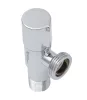 Kerámia betétes INOX sarokszelep 1/2x3/4" MODERN