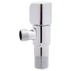 Kerámia betétes INOX sarokszelep 1/2x3/8" MODERN