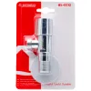 Kerámia betétes INOX sarokszelep 1/2" MODERN