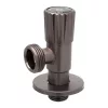 Kerámia betétes  INOX sarokszelep 1/2x3/4" MATT SZÜRKE