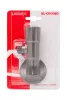 Kerámia betétes INOX sarokszelep 1/2x3/8" MATT SZÜRKE