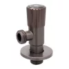 Kerámia betétes INOX sarokszelep 1/2" MATT SZÜRKE