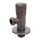 Kerámia betétes INOX sarokszelep 1/2" MATT SZÜRKE