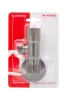 Kerámia betétes INOX sarokszelep 1/2" MATT SZÜRKE
