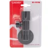 Kerámia betétes INOX sarokszelep 1/2x3/8" MATT FEKETE