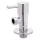 Kerámia betétes INOX sarokszelep 1/2" SHINE