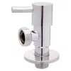 Kerámia betétes INOX sarokszelep 1/2x3/4" SHINE