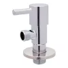 Kerámia betétes INOX sarokszelep 1/2x3/8" SHINE