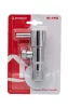 Kerámia betétes INOX sarokszelep 1/2" SHINE